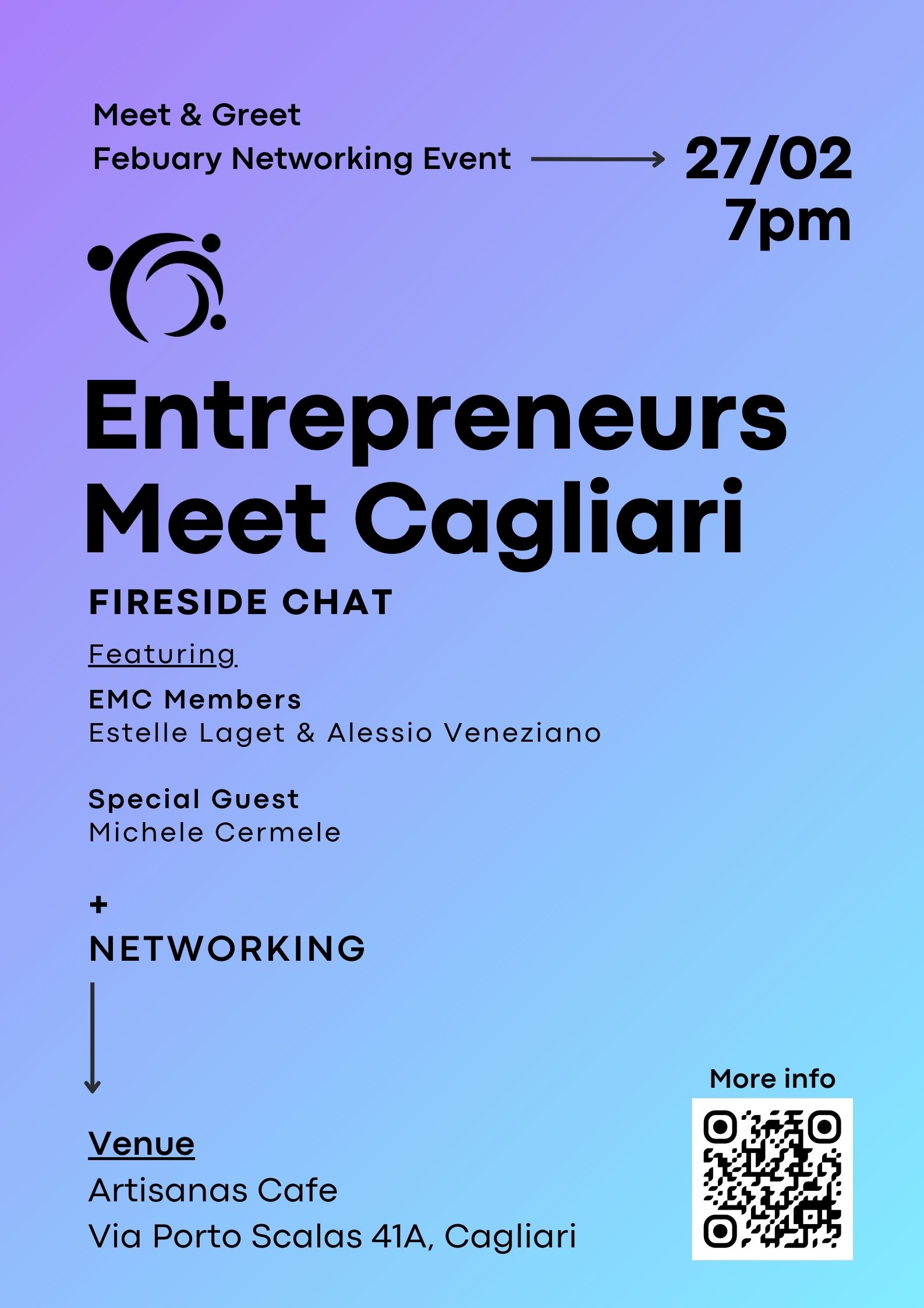 Entrepreneurs Meet Cagliari Presents: Focus on Community Members and Networking 