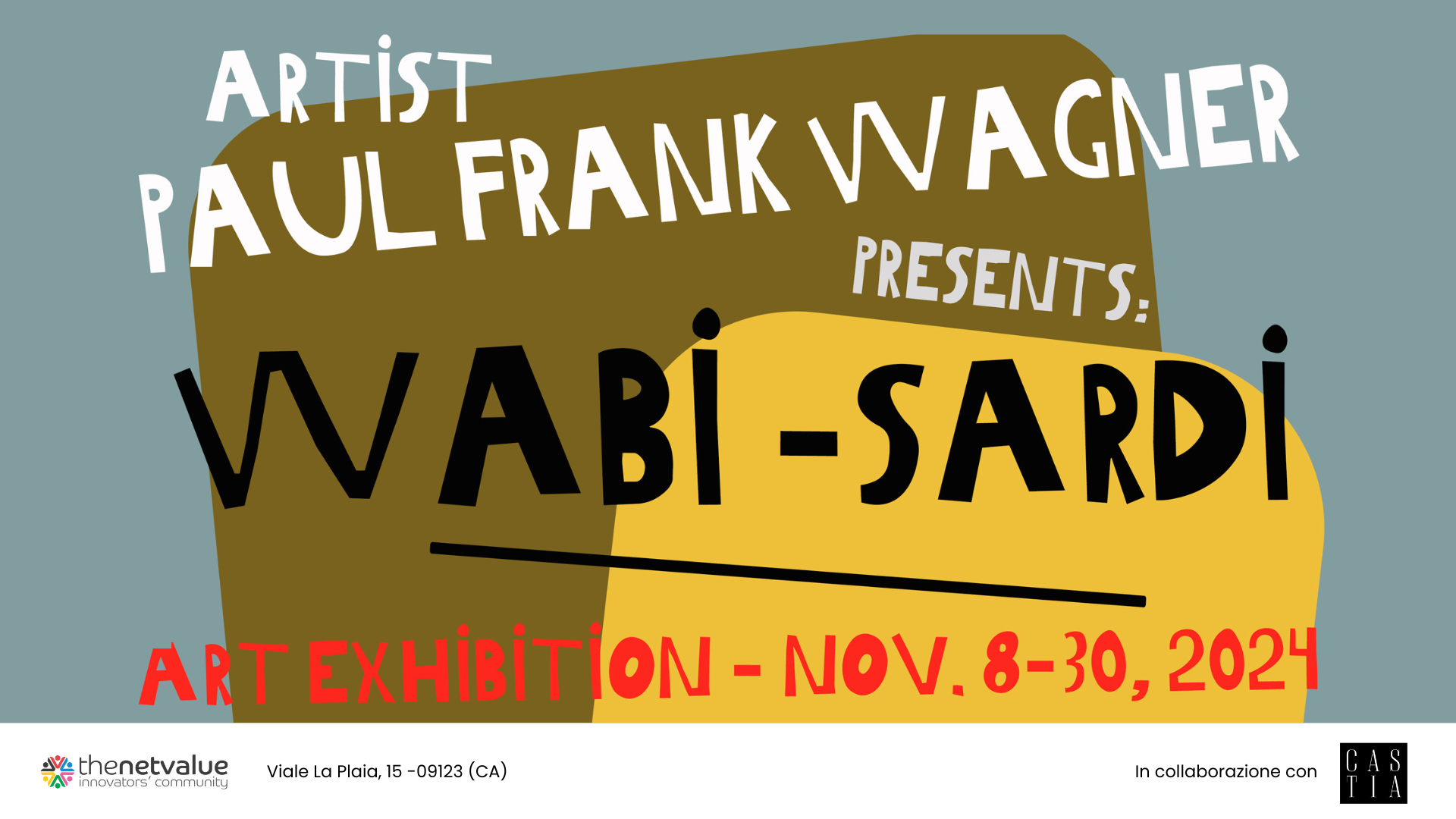 Paul Frank Wagner, in collaboration with Castia Art, presents the art exhibition “Wabi-Sardi"