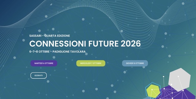 Connessioni Future 2026: Sassari, 4th Edition