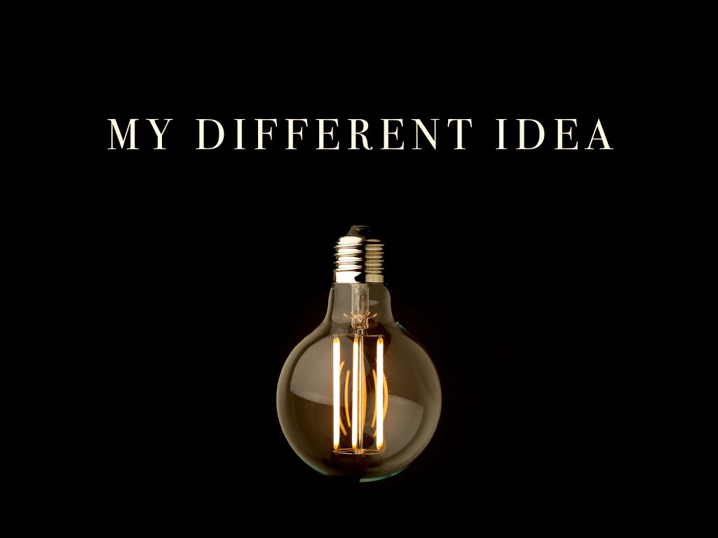 My different idea, let's meet Ivana